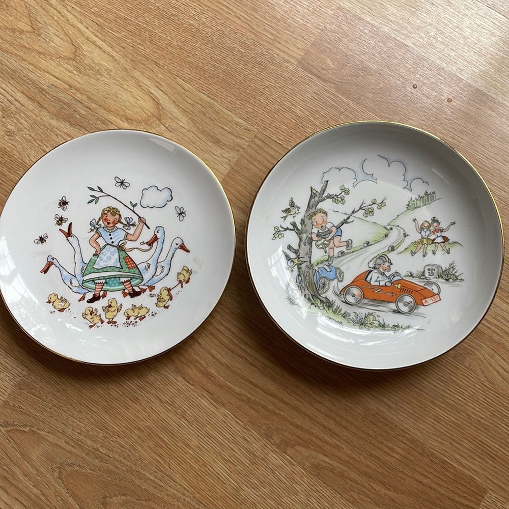 Bavaria Schumann Arzberg Germany Children’s Pasta Bowls